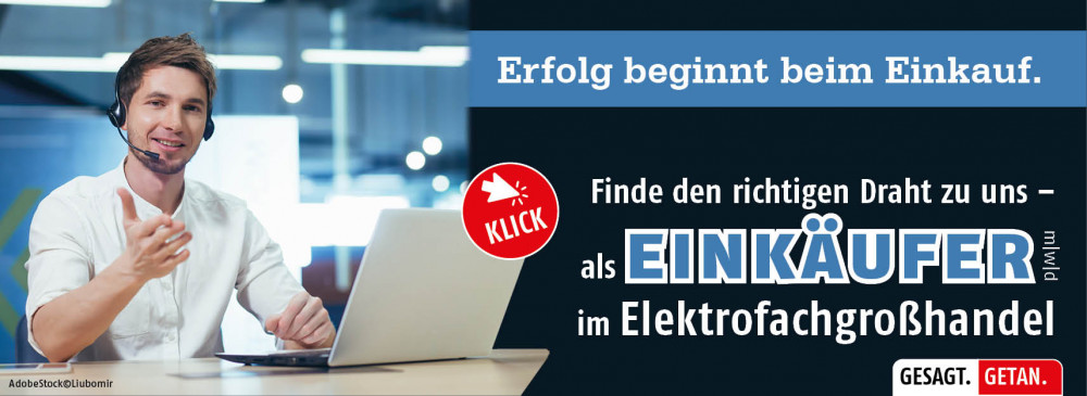 Erfolg beginnt beim Einkauf.