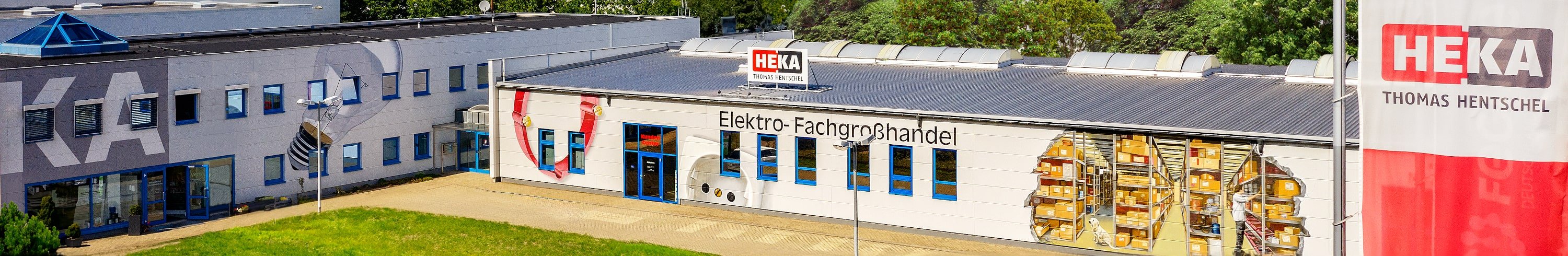 HEKA Elektrofachgroßhandel Außenansicht